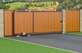 Откатные ворота Doorhan Золотой дуб